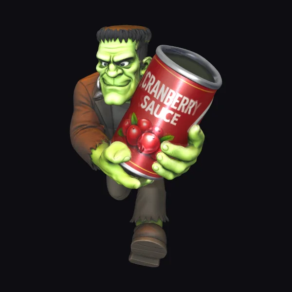 Frankenstein's Cranberry Sauce