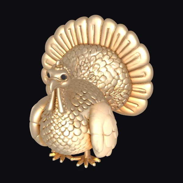 Golden Thanksgiving Turkey