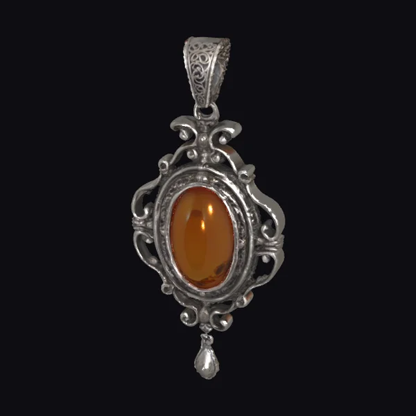 Vintage Amber Pendant