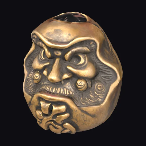 Daruma Sculpture Ring