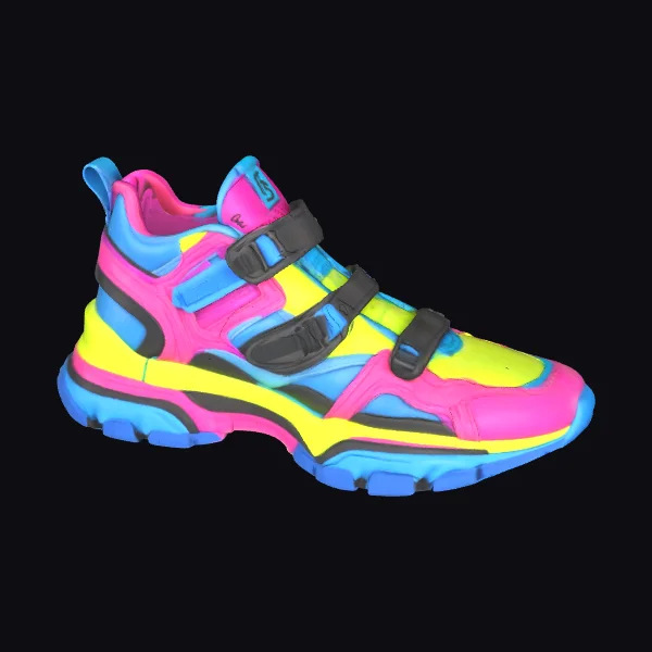 Neon Velcro Sneaker