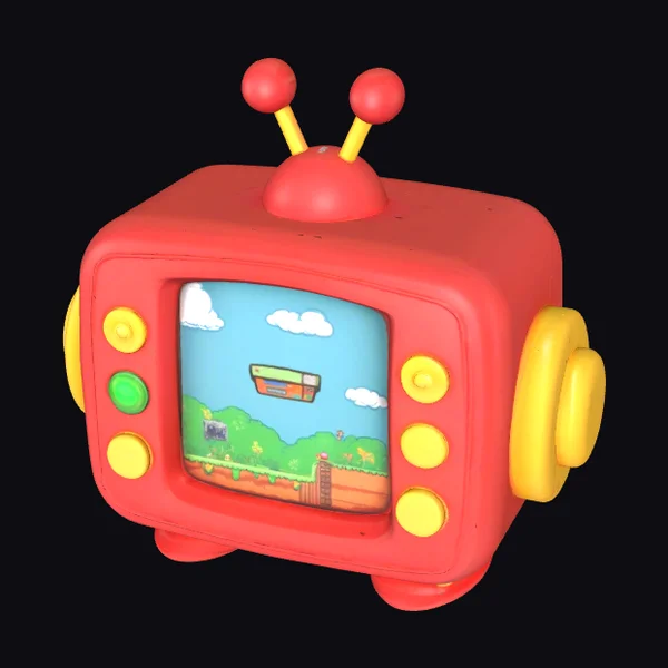 Retro Toy Television
