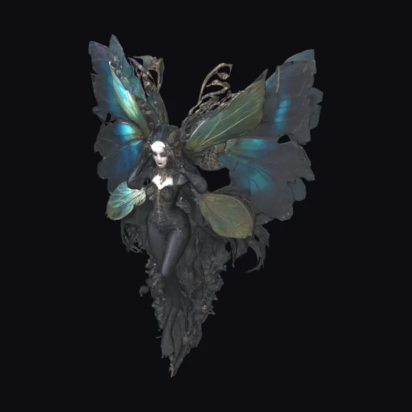 Dark Fairy with Wings