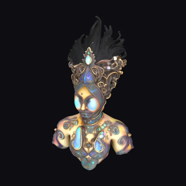 Cybernetic Shaman Bust
