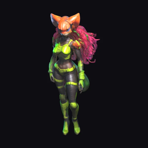 Foxy Female Action Figure