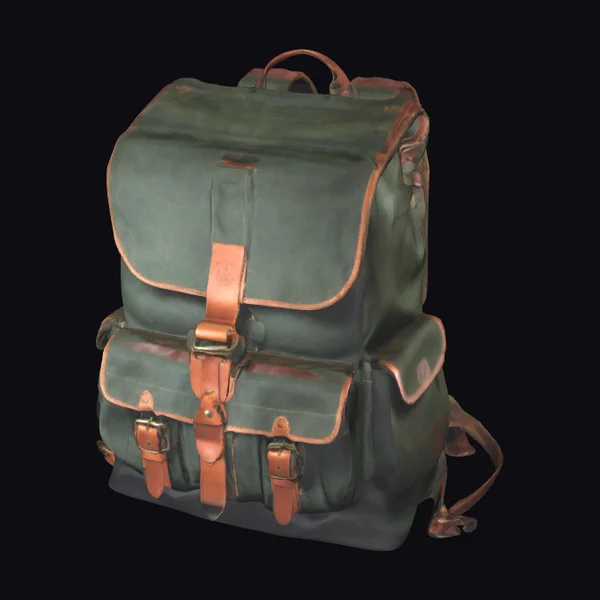 Vintage Leather Backpack