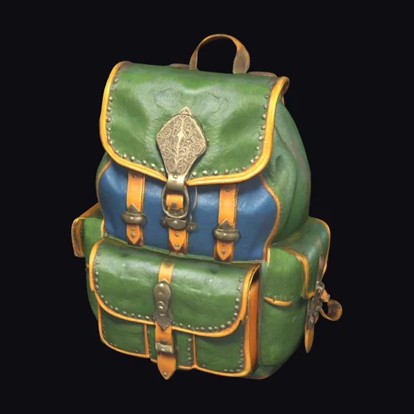 Medieval Leather Backpack