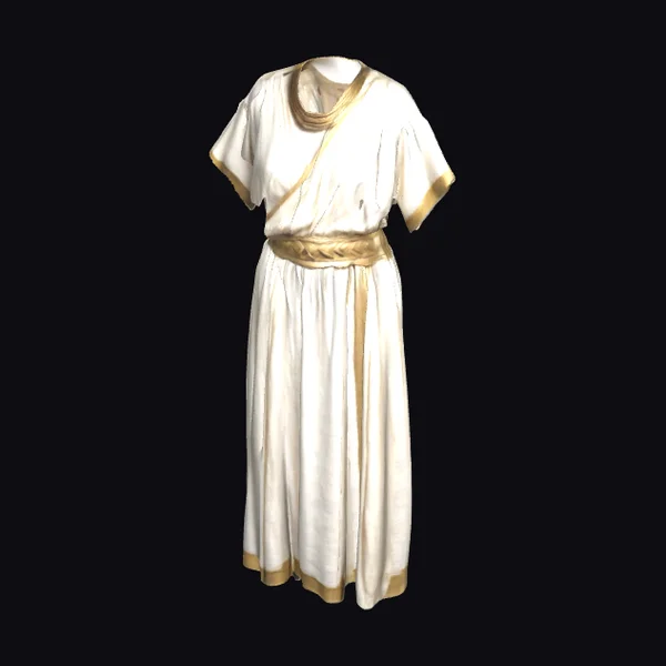 Ancient Greek Peplos Dress