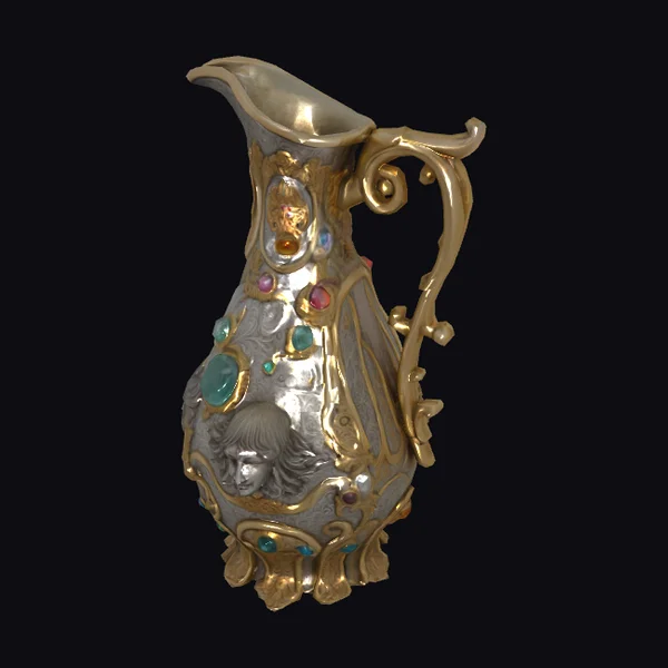 Ornate Fantasy Jug