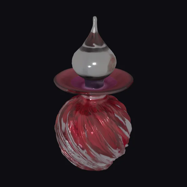Elegant Glass Swirl