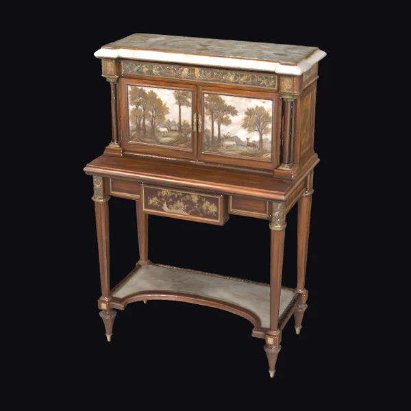 Ornate Mosaic Cabinet