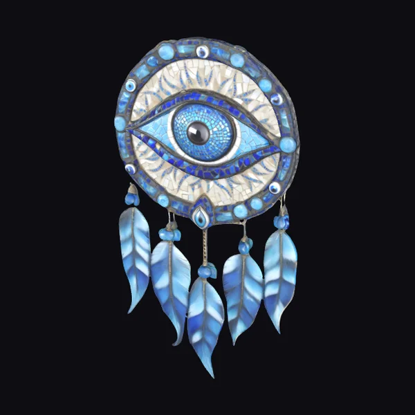 Mosaic Dreamcatcher Eye