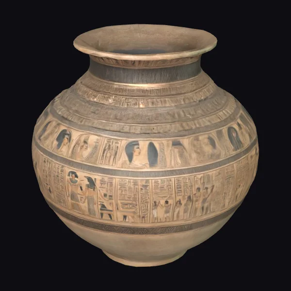Ancient Egyptian Clay Vase