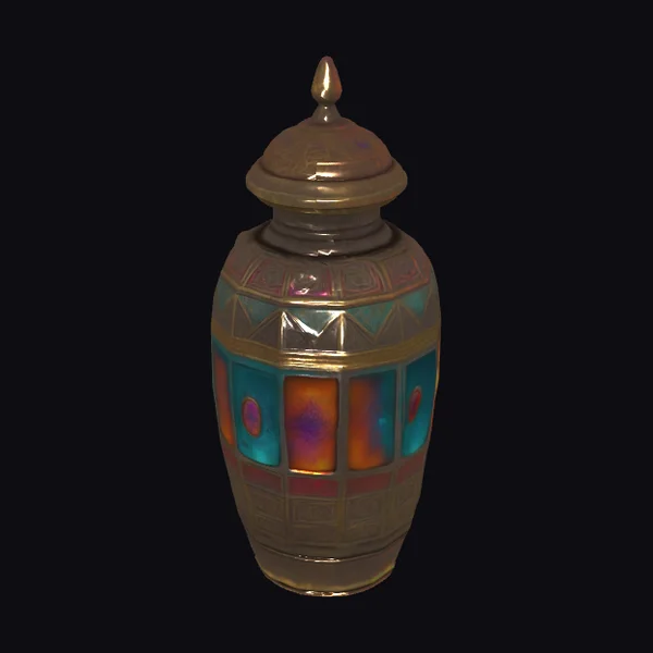 Ancient Mysterious Potion Jar
