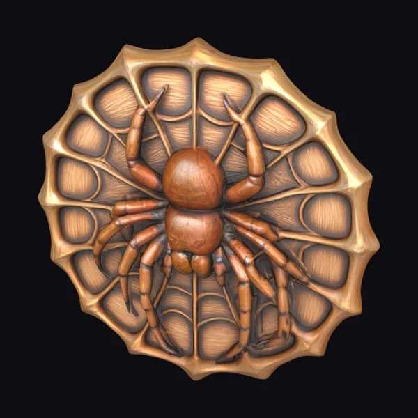 Arachnid Carving