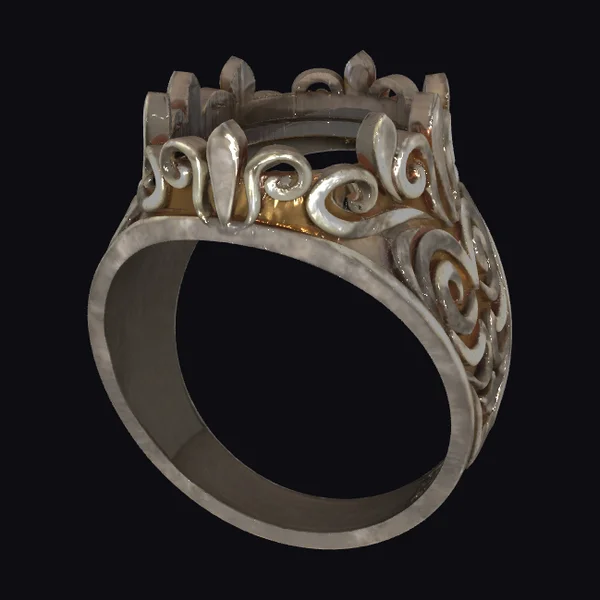Ornate Metal Ring