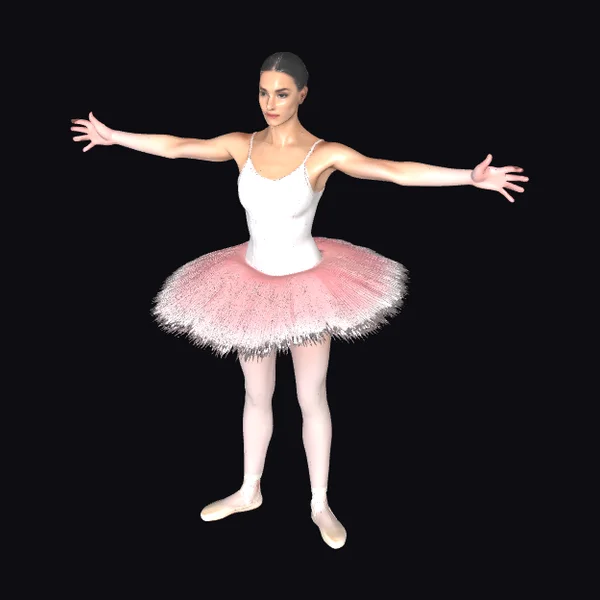 Pink Tutu Ballerina