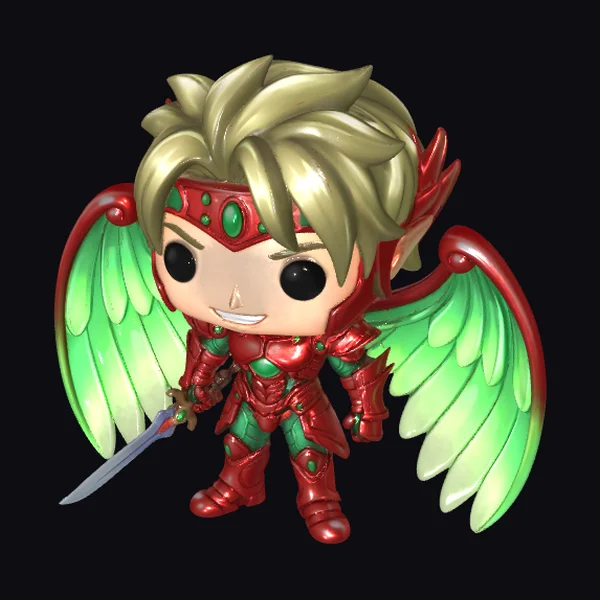 Winged Warrior Figurine