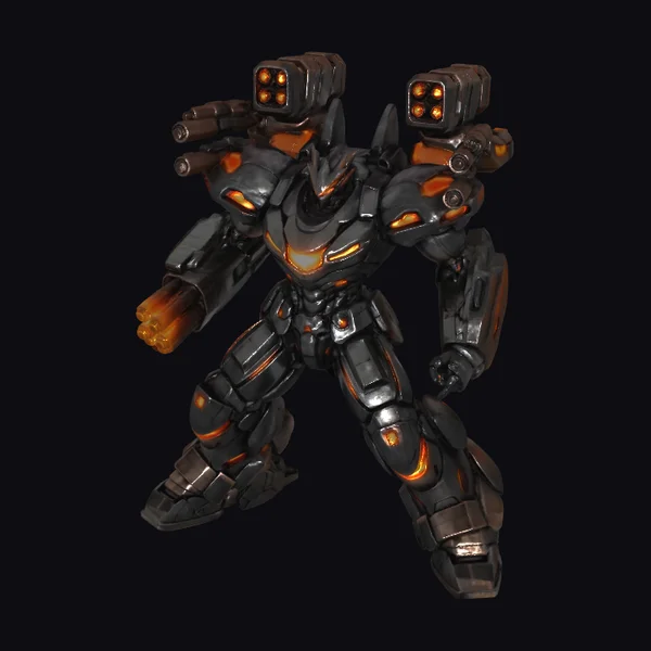 Armored Robot Warrior