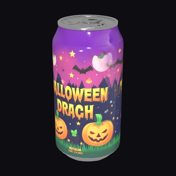 Halloween Soda Can