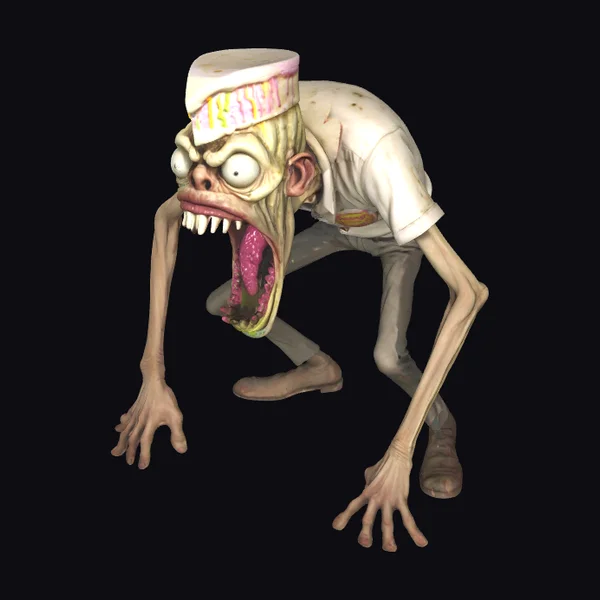 Zombie Ice Cream Vendor