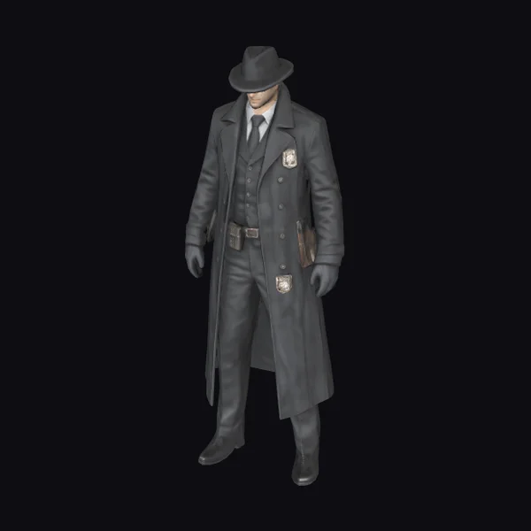 Noir Detective Character