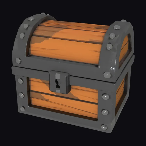 Wooden Treasure Chest