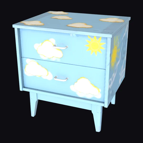 Cloudy Sky Nightstand