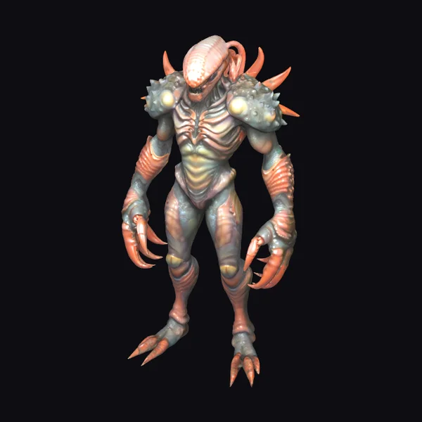 Crab Warrior Hybrid Alien