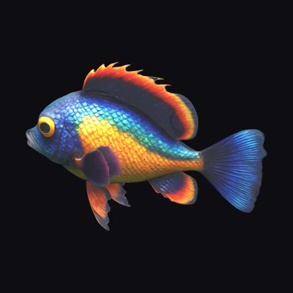 Vibrant Tropical Fish