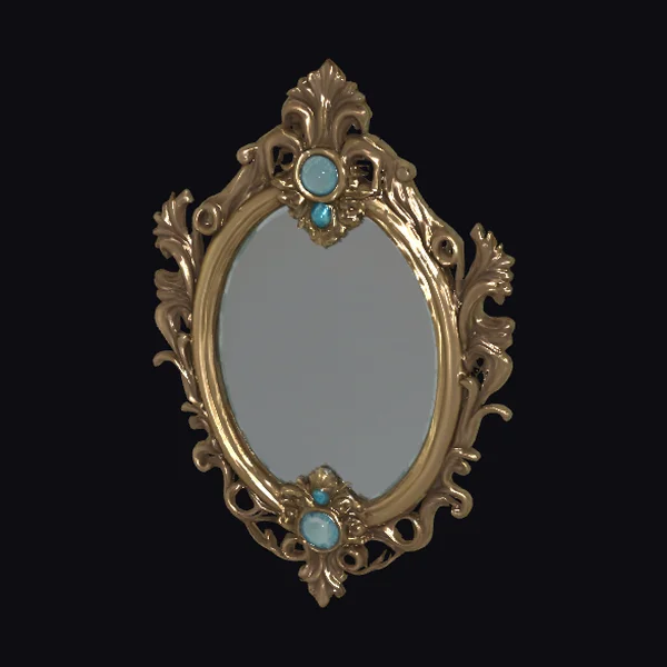 Ornate Victorian Mirror Frame