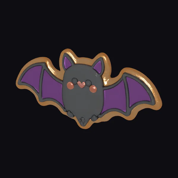 Bat Cookie Decoration
