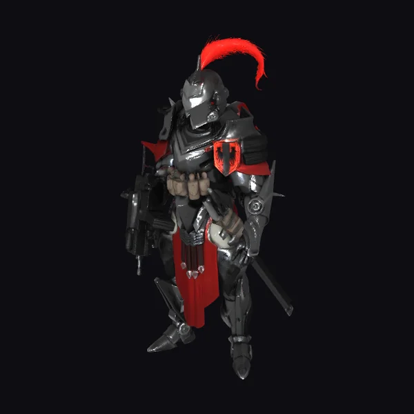 Armored Cyber Knight