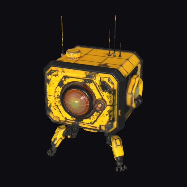 Yellow Robot Sentinel