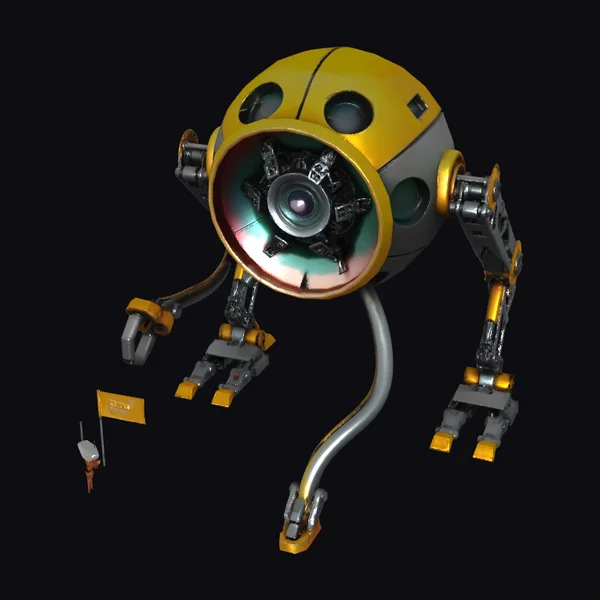 Yellow Robot Explorer