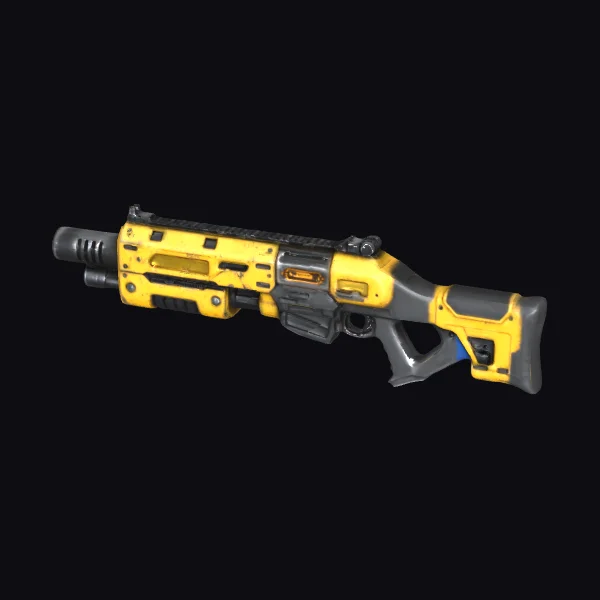 Yellow Space Blaster Gun