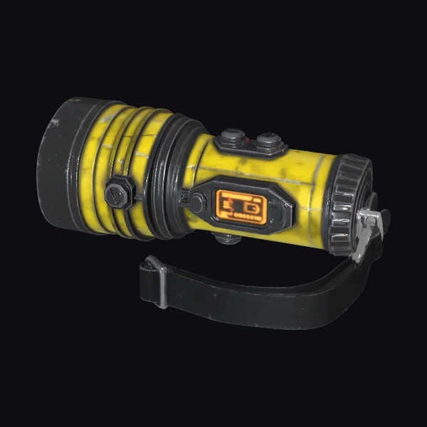 Yellow Industrial Beam Lamp