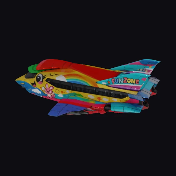 Colorful Toy Airplane