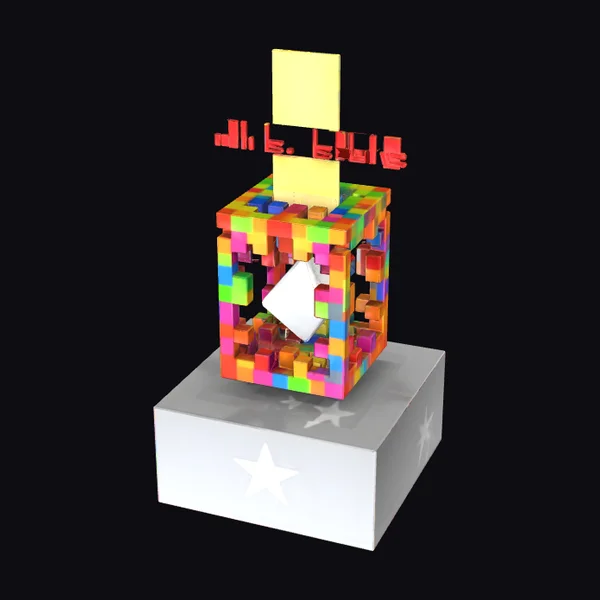 Neon Spectrum Cube