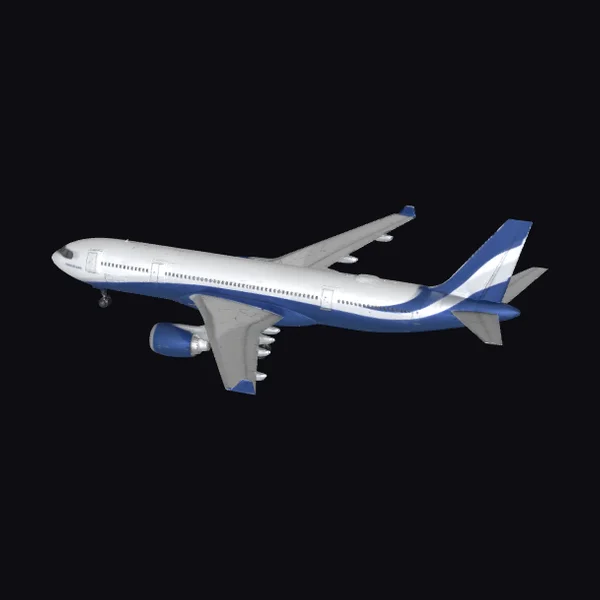 Airplane Wireframe Model