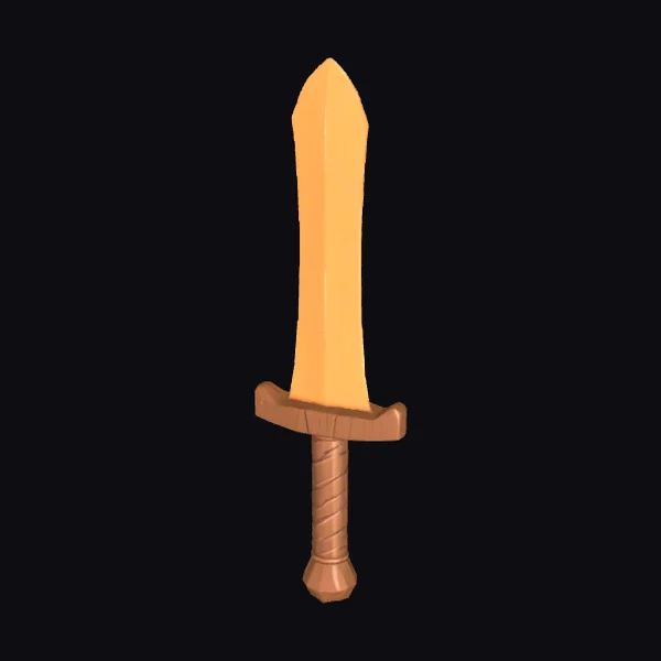 Wooden Toy Sword