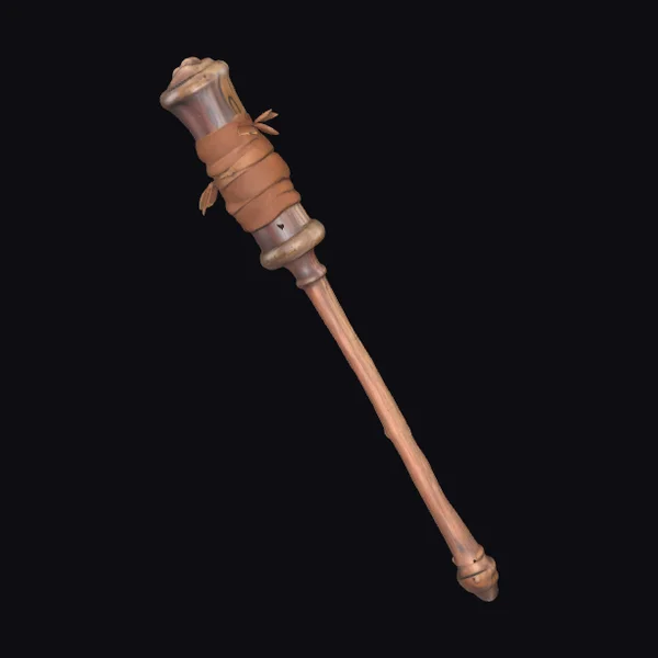 Ancient Wooden Club