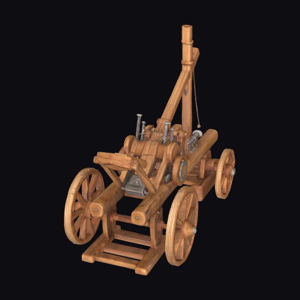 Medieval Siege Catapult