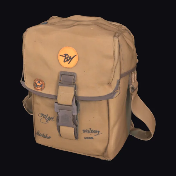 Vintage Canvas Messenger Bag