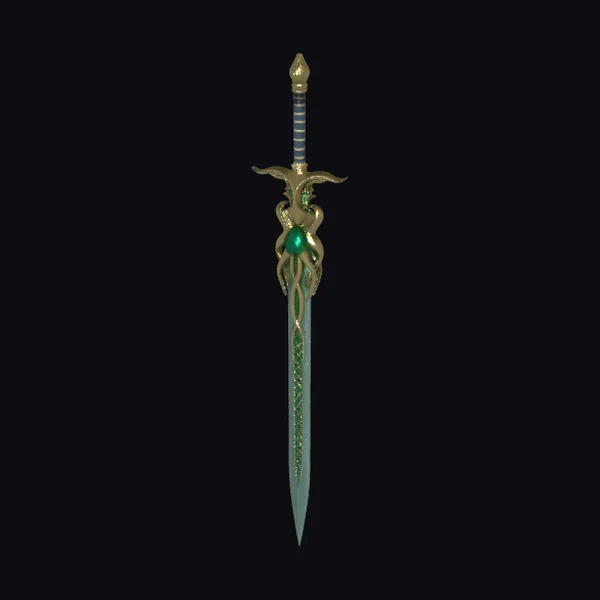 Emerald Kraken Blade
