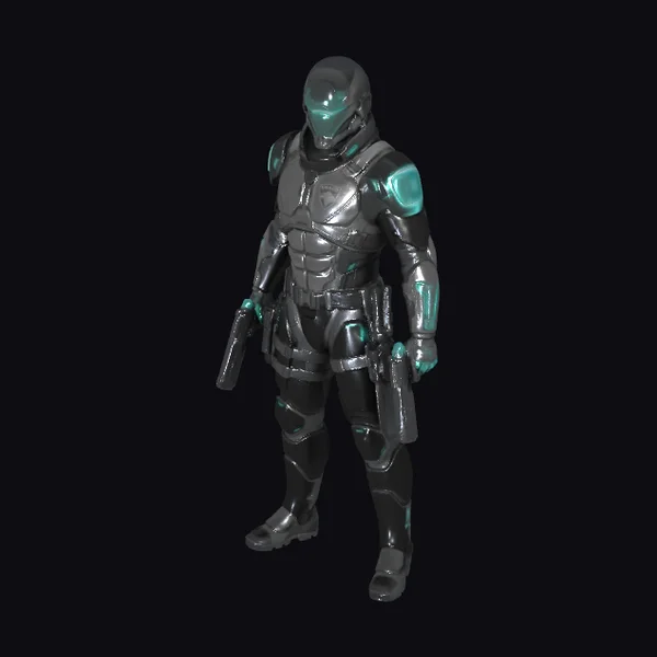 Cybernetic Hunter Suit