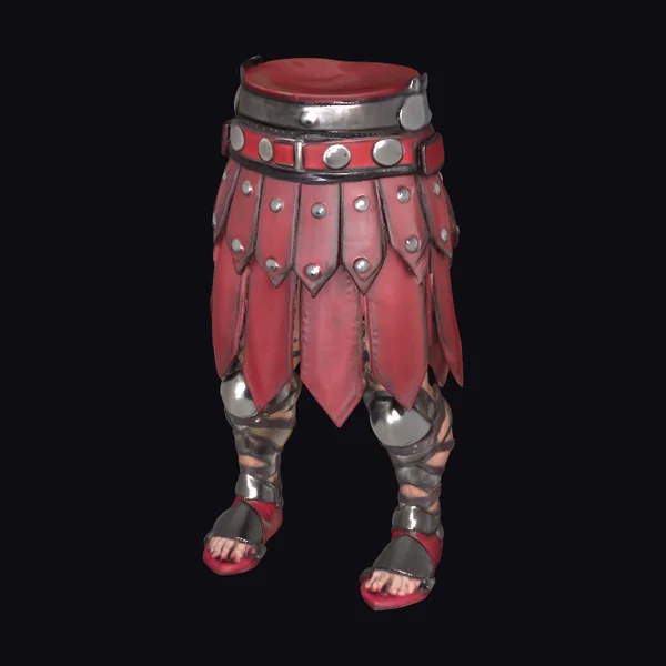 Ancient Greek Warrior Pteruges