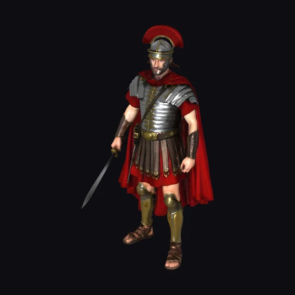 Roman Centurion Portrait