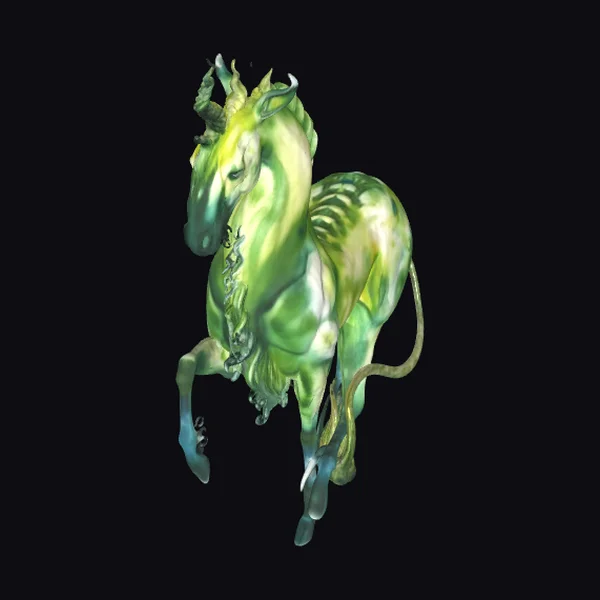 Emerald Mythical Horse
