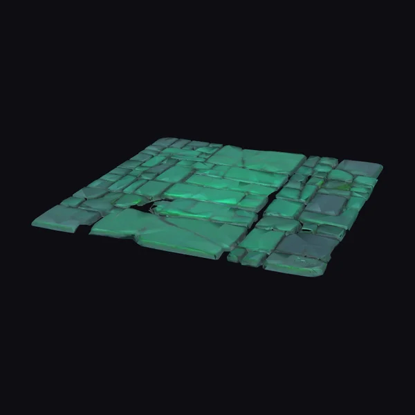 Glowing Emerald Stepping Stones